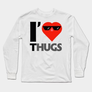 I LOVE T HUGS Long Sleeve T-Shirt